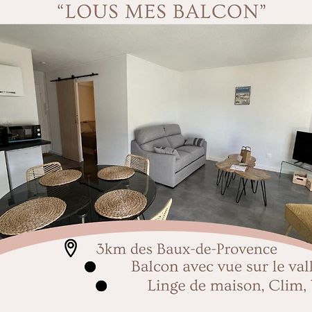 "Lou Mes" Baux-De-Provence Balcon Apartment Екстериор снимка